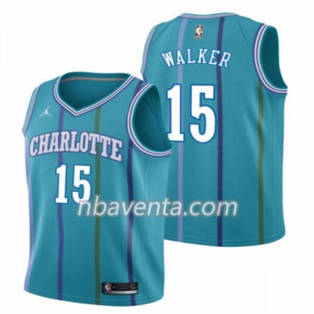 Camiseta Hombre Charlotte Hornet Kemba Walker 15 Jordan Classic Edition Swingman